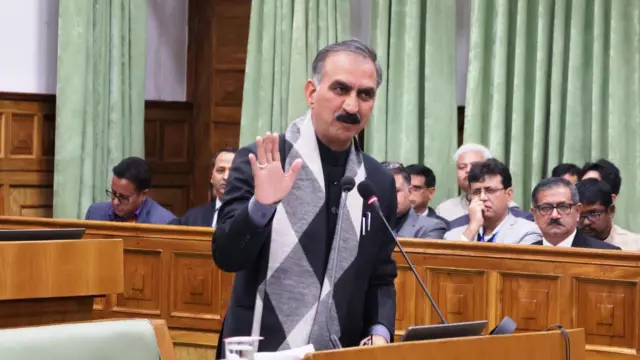 विधानसभा में सुखविंदर सिंह सुक्खू