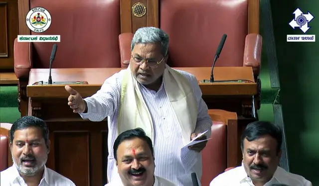 कर्नाटक के मुख्यमंत्री सिद्धारमैया