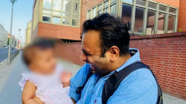 ਆਪਣੀ ਧੀ ਦੇ ਨਾਲ ਭਾਵੇਸ਼