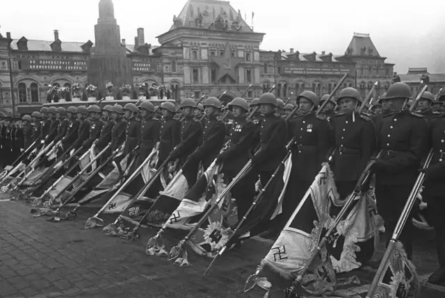 The Moscow Victory Parade, June 24, 1945