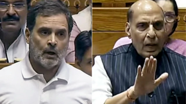 రాహుల్, రాజ్‌నాథ్ సింగ్ 