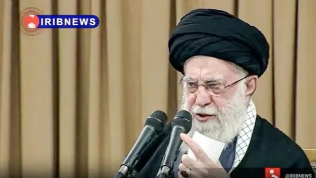 ఇరాన్ సుప్రీం లీడర్ అయతొల్లా అలీ ఖమేనీ 