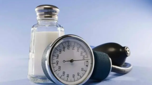 Chumvi ya ziada inaweza kuchangia shinikizo la damu