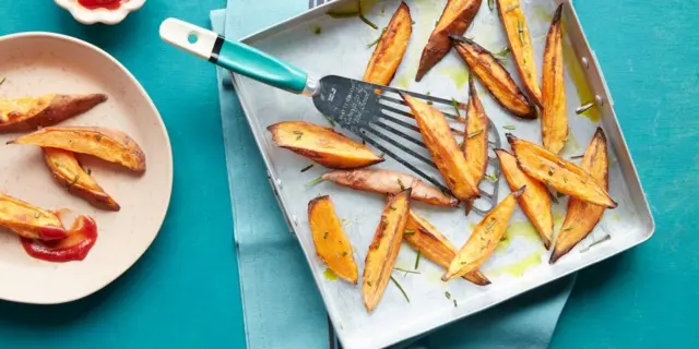 Quartiers de patates douces