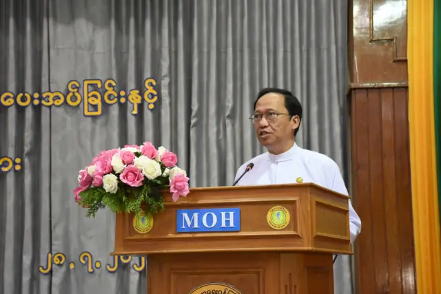 စစ်ကောင်စီကျန်းမာရေးဝန်ကြီး ဒေါက်တာသက်ခိုင်ဝင်း