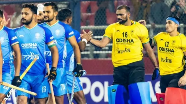 ਭਾਰਤੀ ਹਾਕੀ ਟੀਮ ਦੇ ਖਿਡਾਰੀ