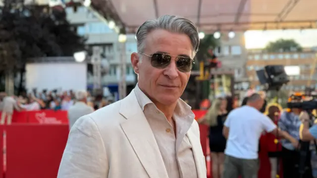 Goran Višnjić na crvenom tepihu Sarajevo film festivala