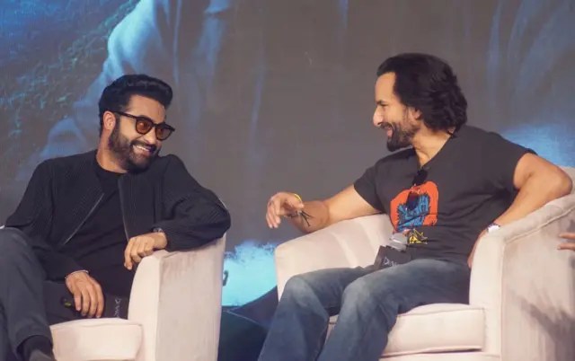 एनटीआर जूनियर और सैफ़ अली ख़ान