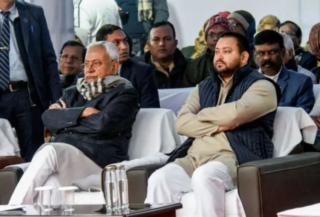 ਨੀਤੀਸ਼ ਕੁਮਾਰ ਅਤੇ ਤੇਜਸਵੀ ਯਾਦਵ