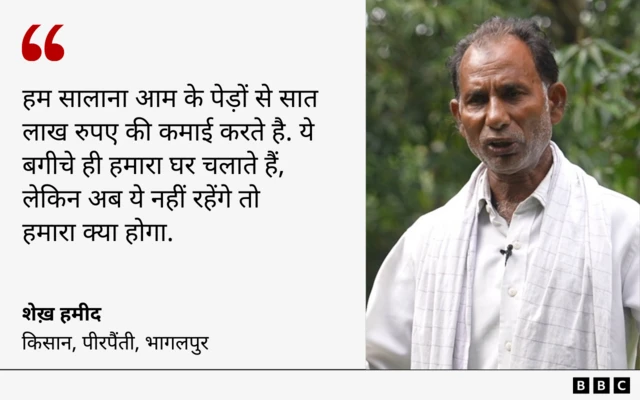 पीरपैंती के स्थानीय किसान 