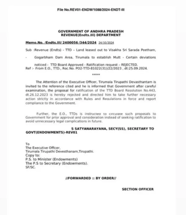 శ్రీశారదా పీఠం, స్వరూపానందేంద్ర స్వామి, వైఎస్ జగన్మోహన్ రెడ్డి, కేసీఆర్, చంద్రబాబు నాయుడు, టీడీపీ ప్రభుత్వం, వైసీపీ ప్రభుత్వం, విశాఖపట్నం, వైజాగ్, తిరుమల, టీటీడీ