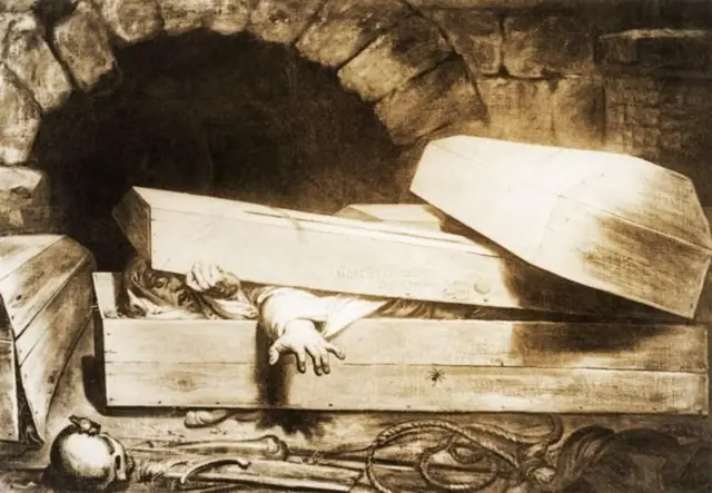 తమని తాము సమాధి చేసుకునే అసాధారణమైన పోటీలు అమెరికాలో ఫ్యాషన్‌గా మారిపోయాయి.