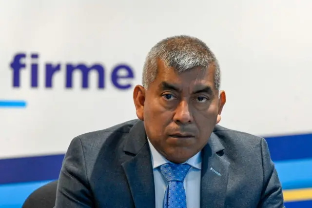 El fiscal guatemalteco Rafael Curruchiche