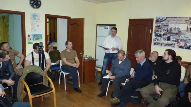 2016 год. Заседание в фонде Стрелкова