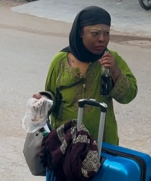 امریکی خاتون 