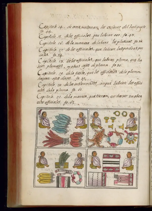 Folio del Código Florentino