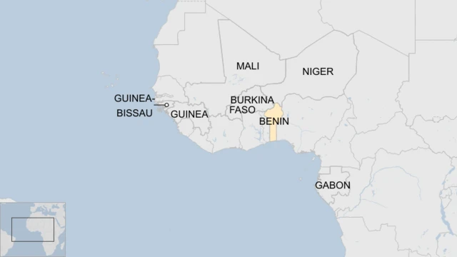 በኒንን ጐረባብታ ሃገራትን ዘርኢ ካርታ