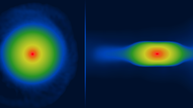 شبیه سازی سیارات در بدو تشکیل