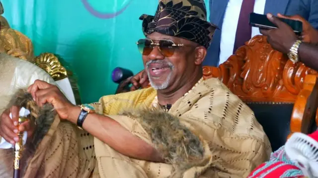 Gomina ipinlẹ Ogun nibi ayẹyẹ Ojude Oba.