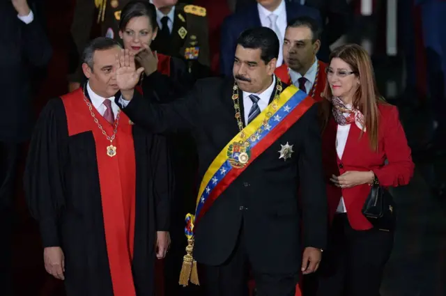 Maduro y Cilia