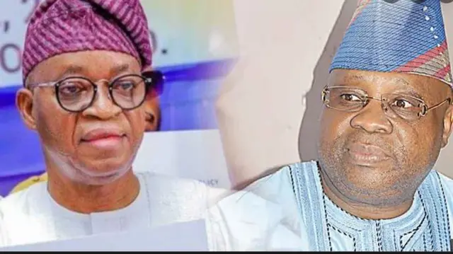 Gboyega Oyetola àti Ademola Adeleke
