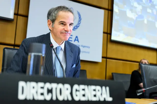 အဏုမြူ အေဂျင်စီ IAEA ရဲ့ အကြီးအကဲ ရာဖဲလ် ဂရော့စီ