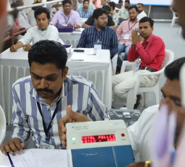 દાહોદમાં મતગણતરીમથક