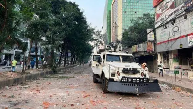 ২৮শে অক্টোবরের সহিংসতার দৃশ্য।