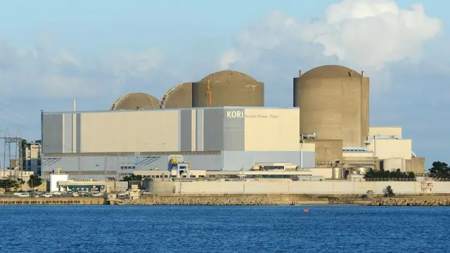 동해안에 건설된 고리원전 1~4호기