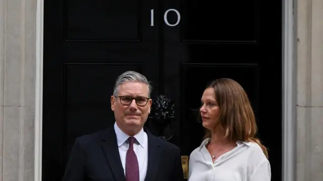 Sir Kier da Lady Starmer 