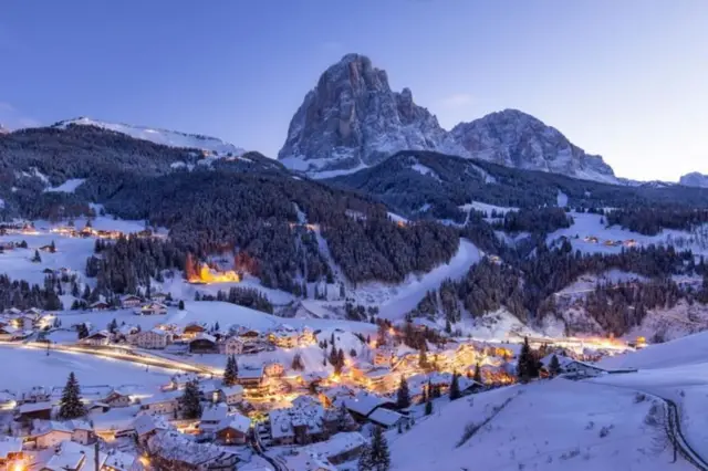 Les Dolomites en hiver