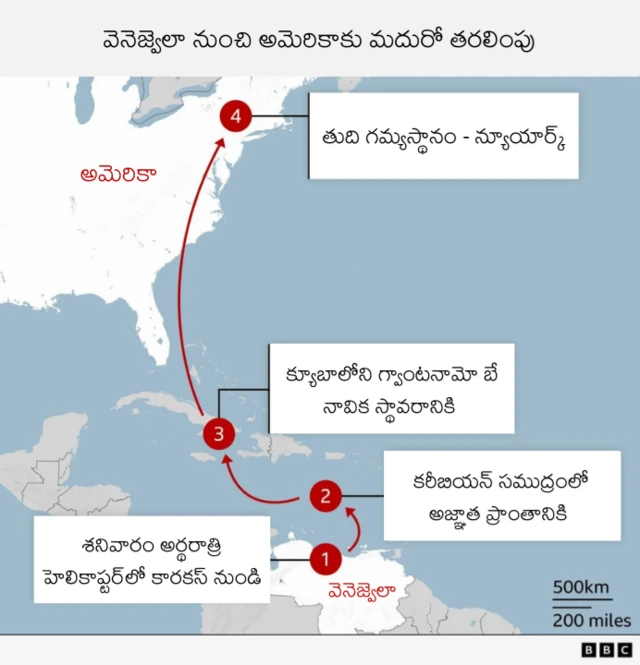 నికోలస్ మదురో అమెరికా ట్రంప్