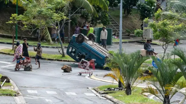 Yeni Kaledoniya, etirazlar, Azərbaycan