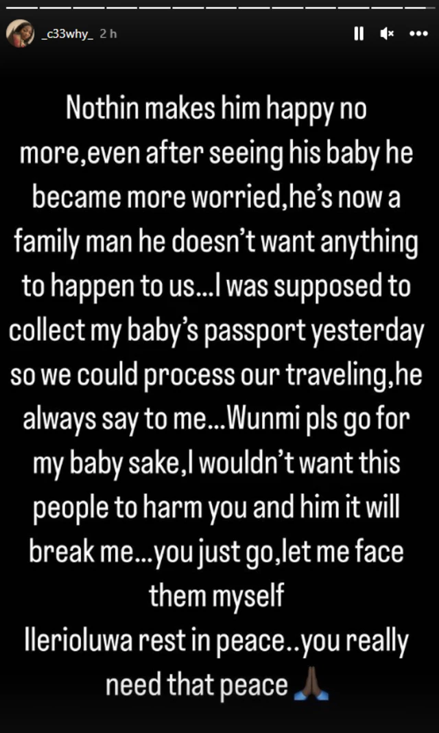 'Mohbad struggle till death' - Singer wife lament say she be widow at 24