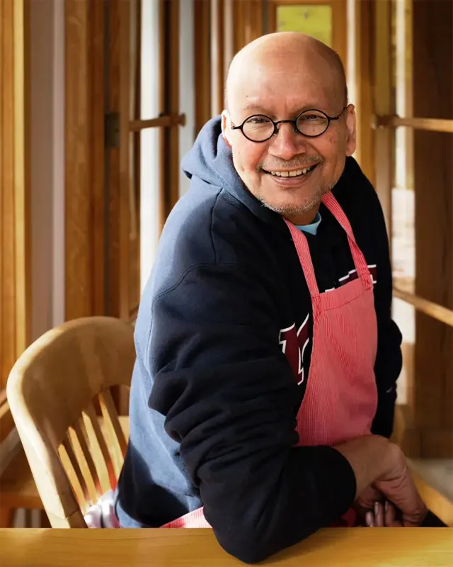 Chef Raghavan Iyer is the author On the Curry Trail: Chasing the Flavor That Seduced the World