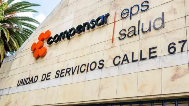 Entrada de la EPS Compensar