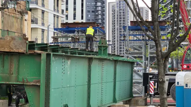 stari savski most, uklanjanje starog savskog mosta