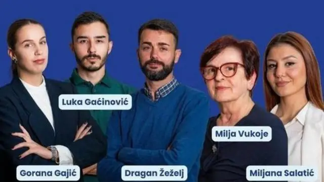 Tri žene i dva muškarca - kandidati liste Glas mladih koji menja Sečanj