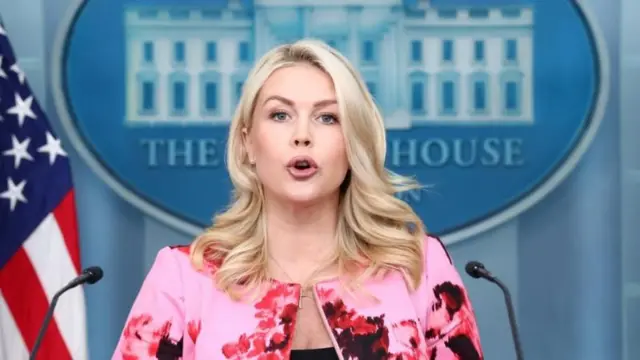 व्हाइट हाउस प्रवक्ता कैरोलिन लेविट