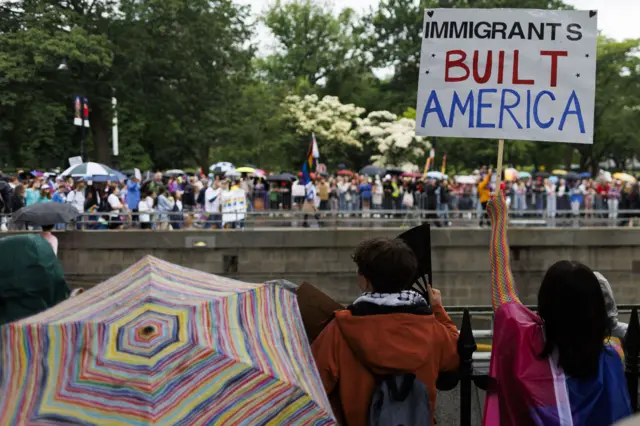 अमेरिकामा प्रदर्शन