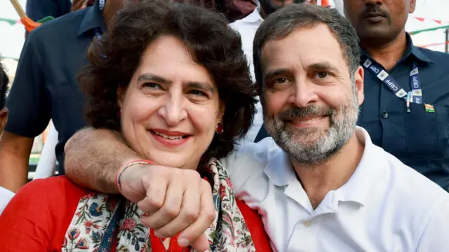 राहुल और प्रियंका