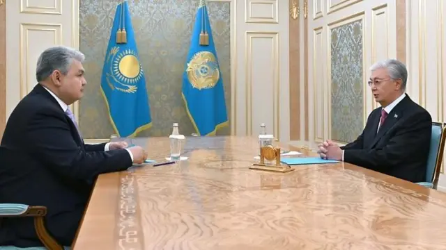 Prezident Toqaev va Tashqi ishlar vaziri Kosherbaev