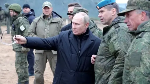 Putin iyo militeriga