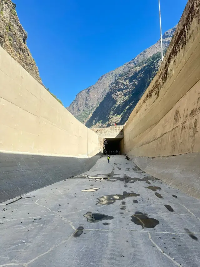 माथिल्लो तामाकोशी जलविद्युत् आयोजनामा भएको क्षति