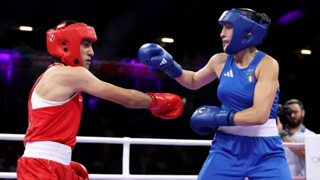 பாரீஸ் ஒலிம்பிக் 2024: இமானே கெலிஃப் மற்றும் ஏஞ்சலா கரினி