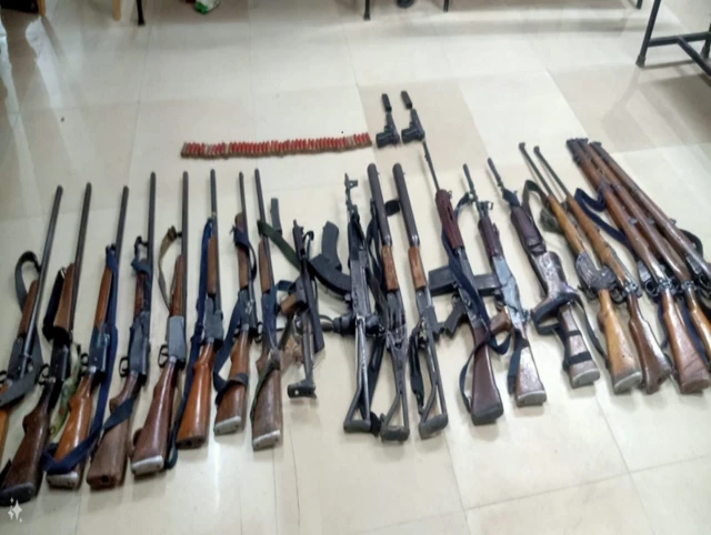 ਮਾਓਵਾਦੀਆਂ ਤੋਂ ਮਿਲੇ ਹਥਿਆਰ