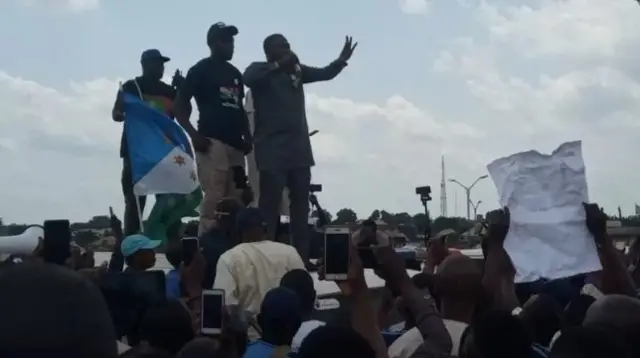 Sunday Igboho nibi iwọde ita gbangba Yoruba nation nipinlẹ Ọṣun