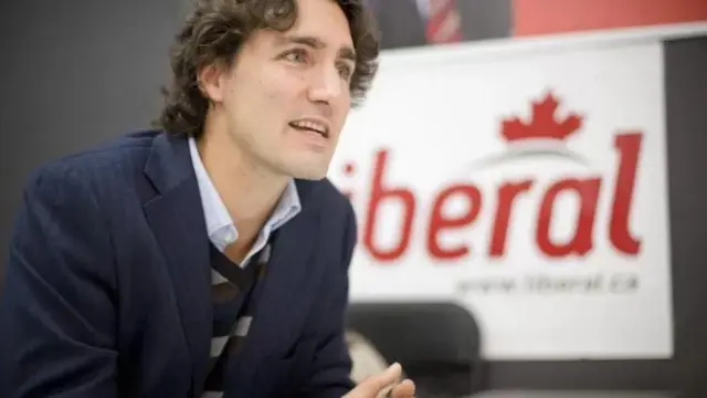 2008 मध्ये जस्टिन ट्रूडो.