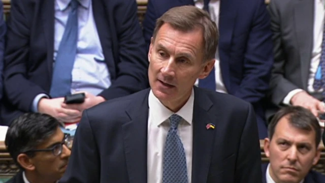 İngiltere Maliye Bakanı Jeremy Hunt