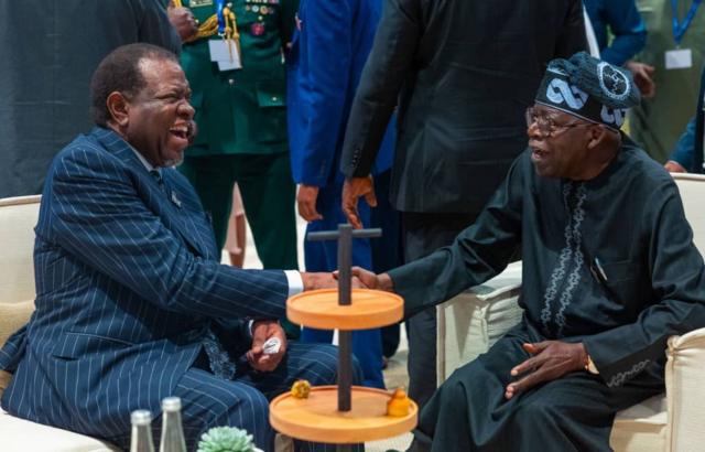 Hage Geingob Tinubu Oda African Leaders Mourn Wit Namibia As President Die At Age 82 Bbc